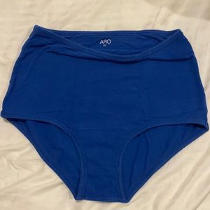 Barely worn royal blue ARQ full coverage panty